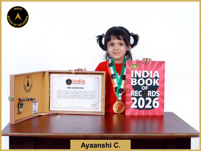 Ayaanshi C. - IBR Achiever