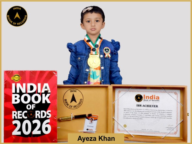 Image of Ayeza Khan with IBR Achiever certificate.