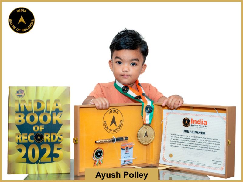 Ayush Polley - IBR Achiever