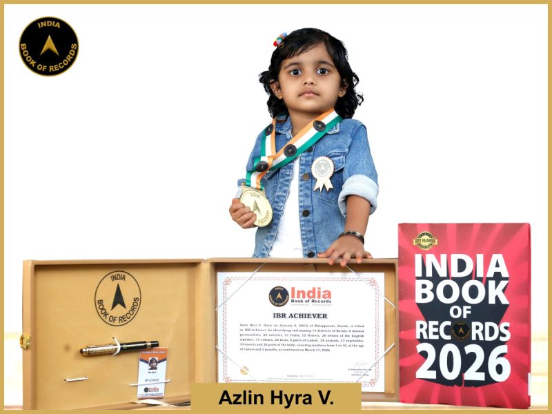 Image of Azlin Hyra V. with IBR Achiever certificate.