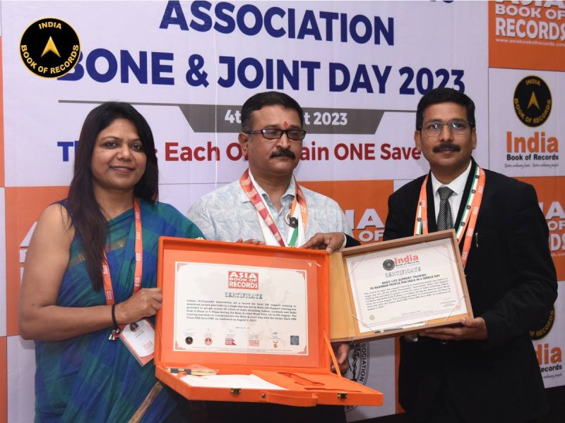 BASIC LIFE SUPPORT TRAINING TO MAXIMUM PEOPLE PAN INDIA IN A SINGLE DAY