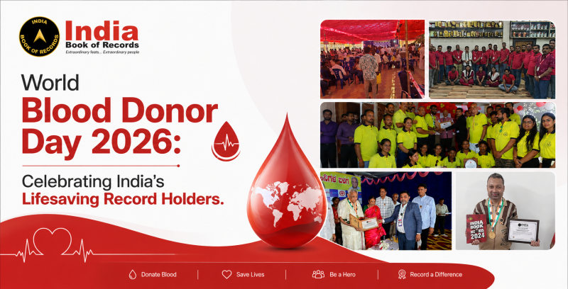 World Blood Donor Day 2026: Celebrating India's Lifesaving Record Holders