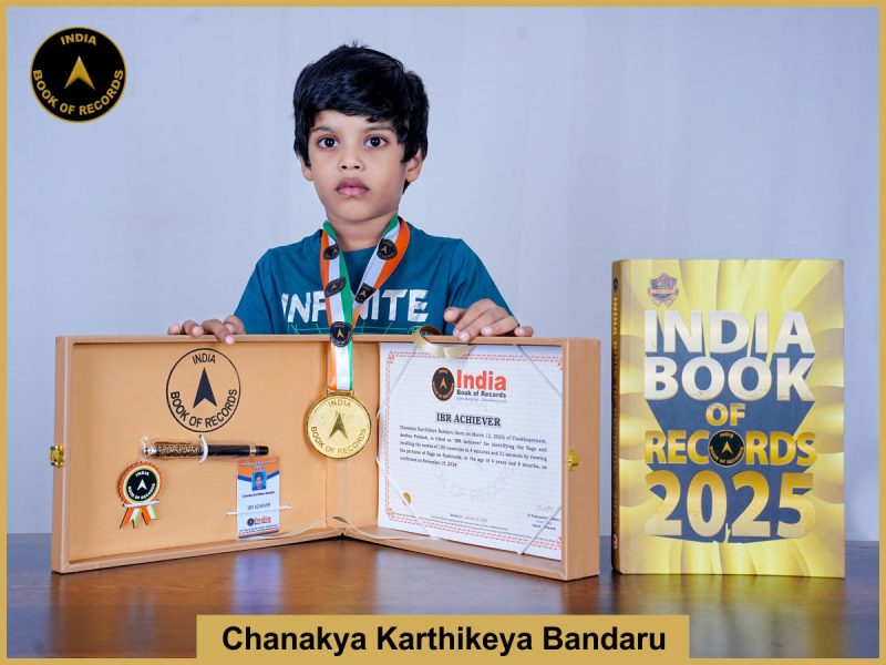 Chanakya Karthikeya Bandaru - IBR Achiever