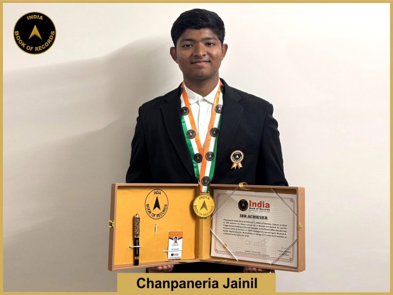 Chanpaneria Jainil - IBR Achiever