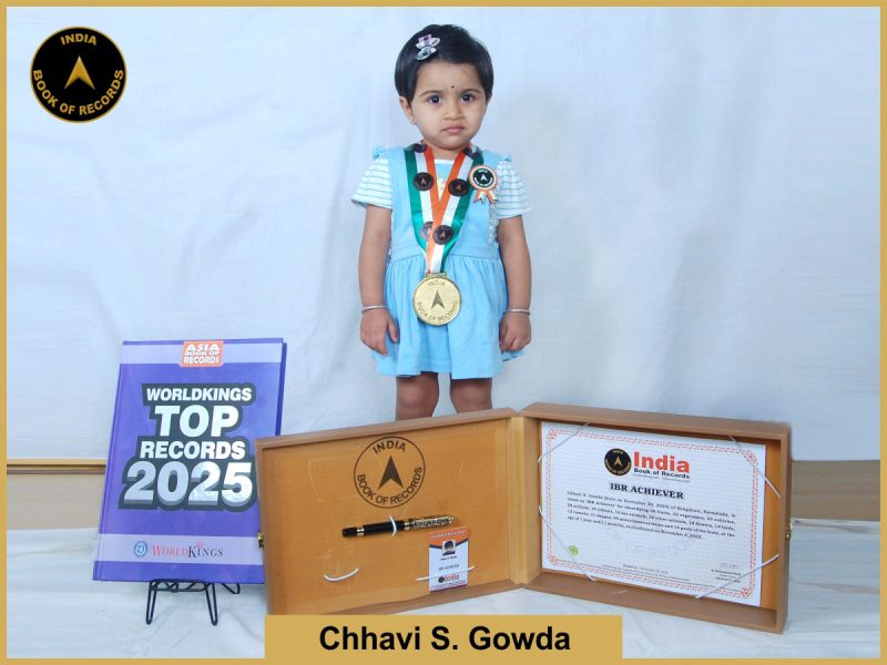 Chhavi S. Gowda - IBR Achiever