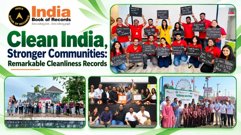 Clean India, Stronger Communities Remarkable Cleanliness Records