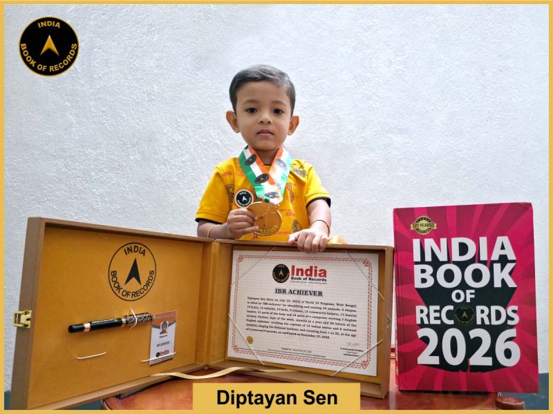 Pic of Diptayan Sen - IBR Achiever
