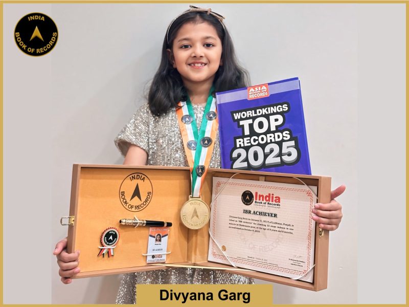 Divyana Garg - IBR Achiever