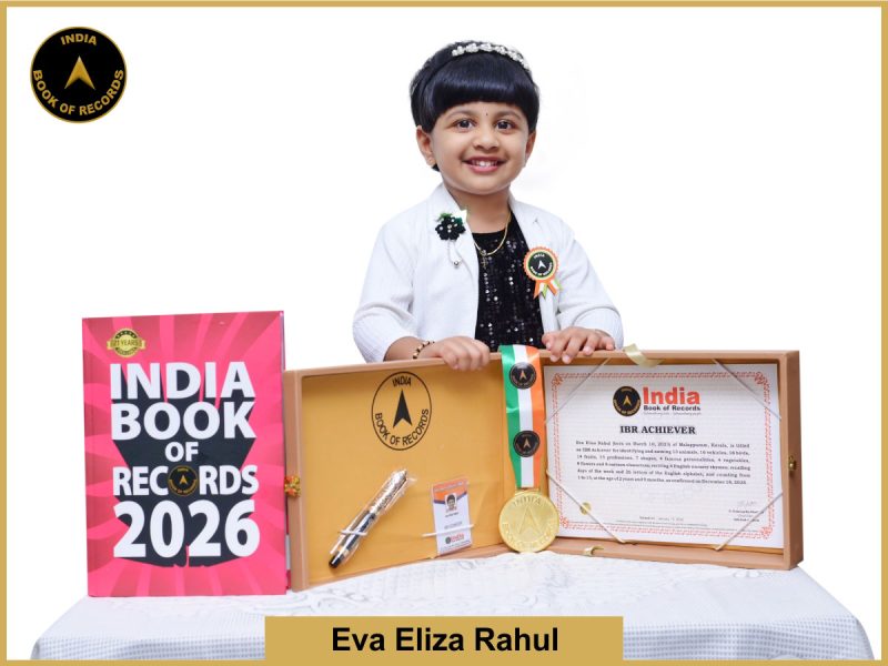 Eva Eliza Rahul - IBR Achiever