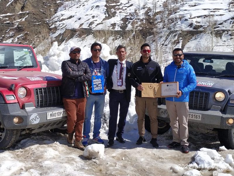 Fastest Sand to Snow drive by a group-3