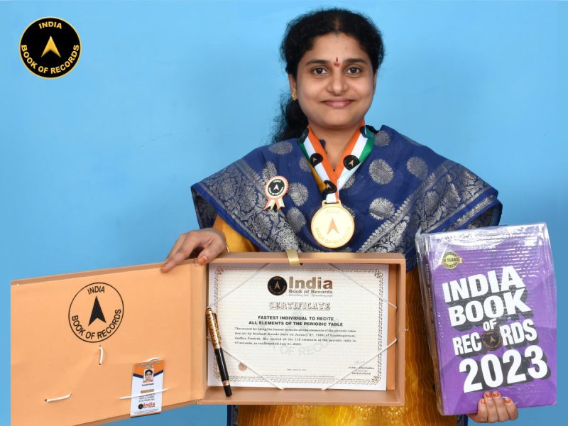 Fastest individual to recite all elements of the periodic table