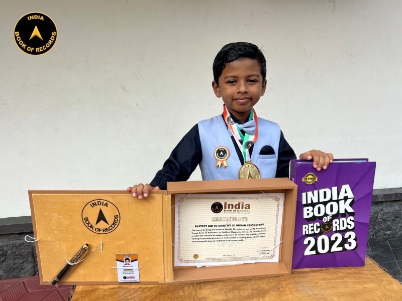 Fastest kid to identify 50 Indian cricketers
