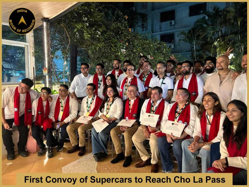 First Convoy of Supercars to Reach Cho La Pass