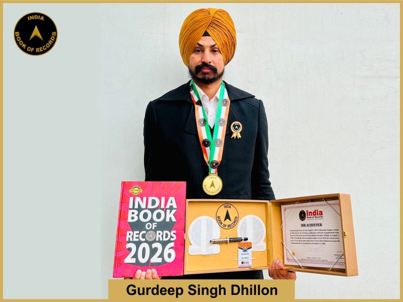 Gurdeep Singh Dhillon - IBR Achiever
