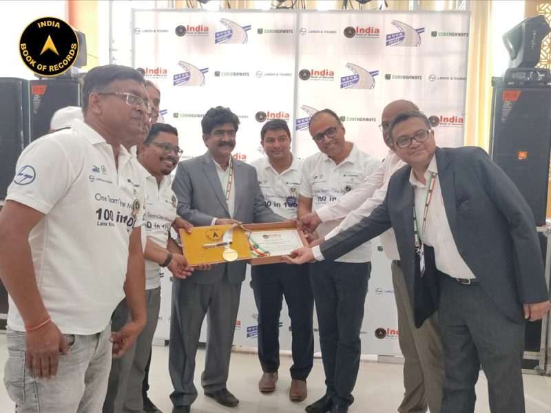 HIGHEST QUANTITY OF BITUMINOUS CONCRETE LAID FOR ROAD CONSTRUCTION