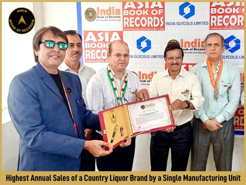 Highest Annual Sales of a Country Liquor Brand by a Single Manufacturing Unit.
