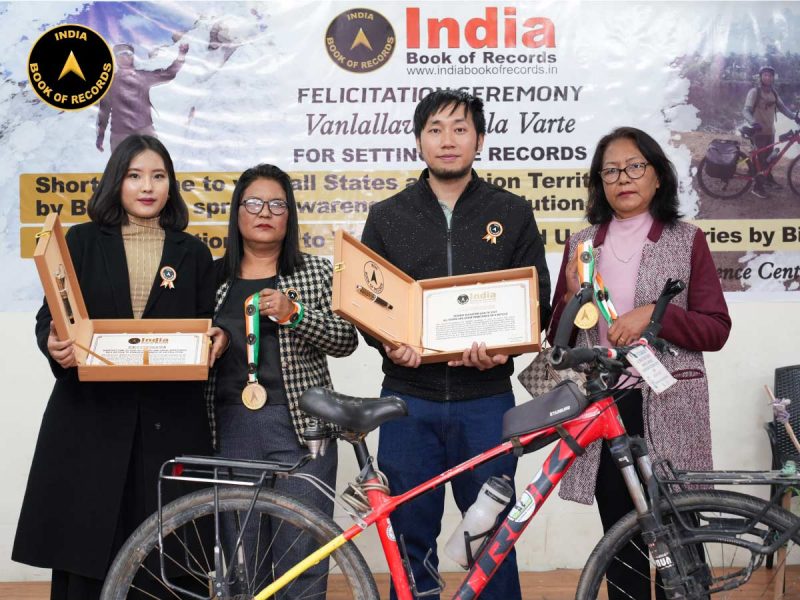Highest Elevation Gain to Visit All States and Union Territories on a Bicycle (1)