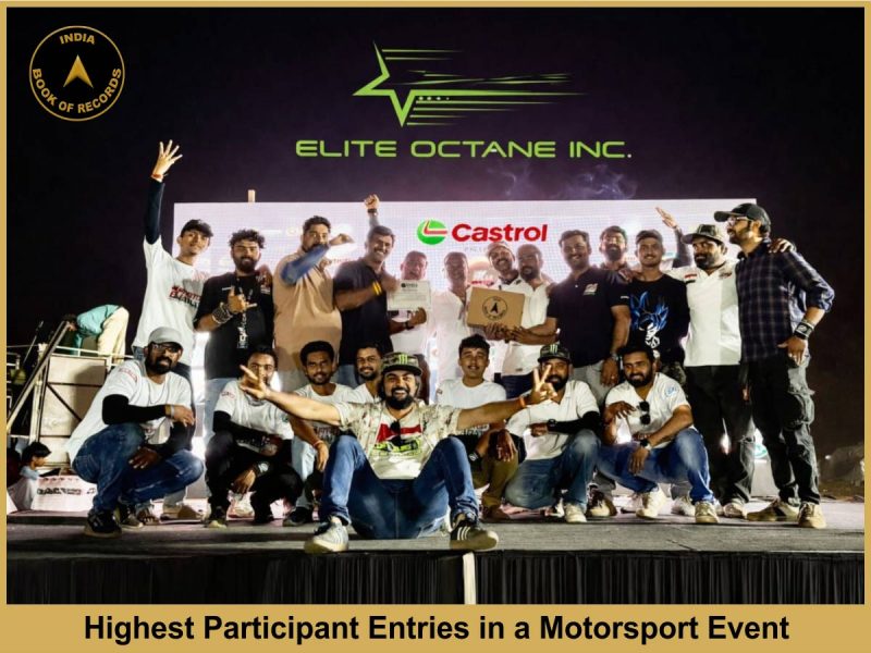 Highest Participant Entries in a Motorsport Event
