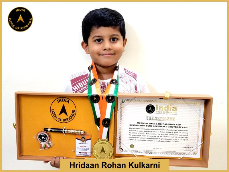 Hridaan Rohan Kulkarni