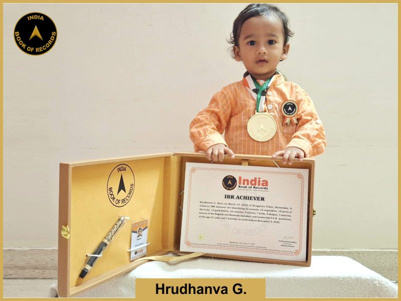 Hrudhanva G. - IBR Achiever