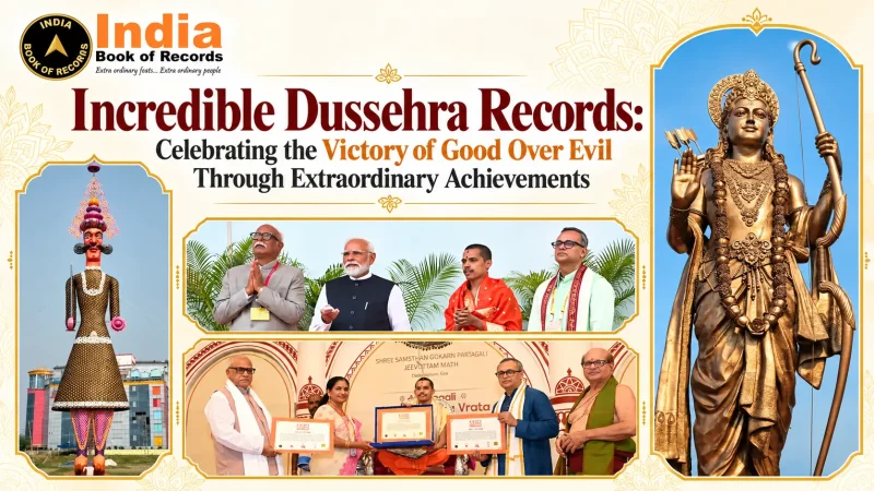 Incredible Dussehra Records Celebrating the Victory of Good Over Evil Through Extraordinary Achievements.