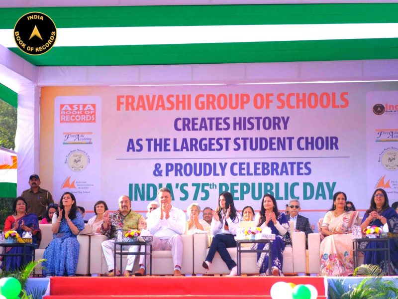 India Book of Records honours the Largest Choir