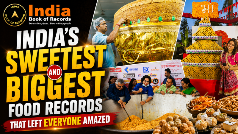 India’s Sweetest and Biggest Food Records That Left Everyone Amazed