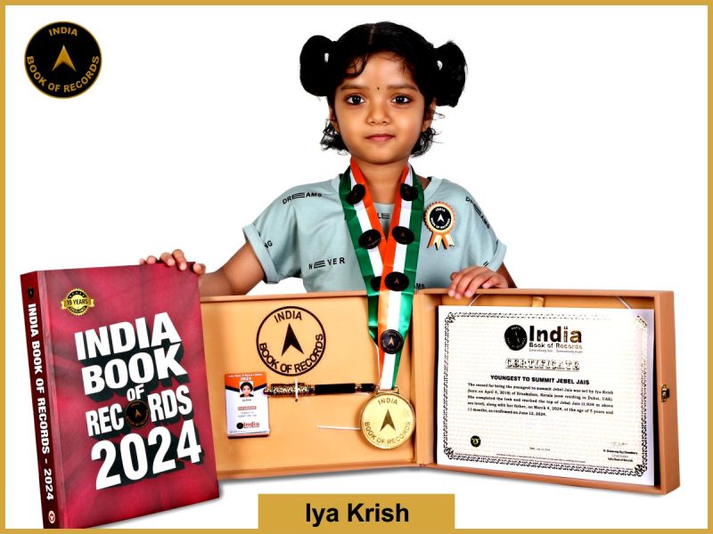 Image of Iya krish, Youngest to summit Jebel Jais.