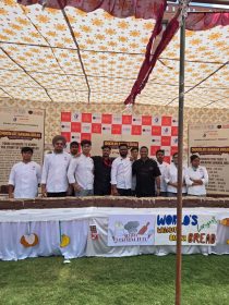 JECRC University Baked a 30-Foot Banana Walnut Bread 2