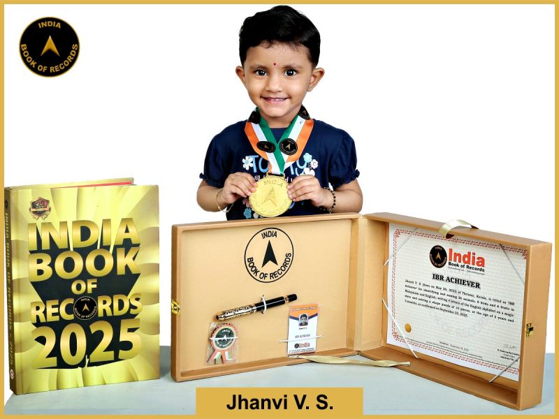 Jhanvi V. S. - IBR Achiever