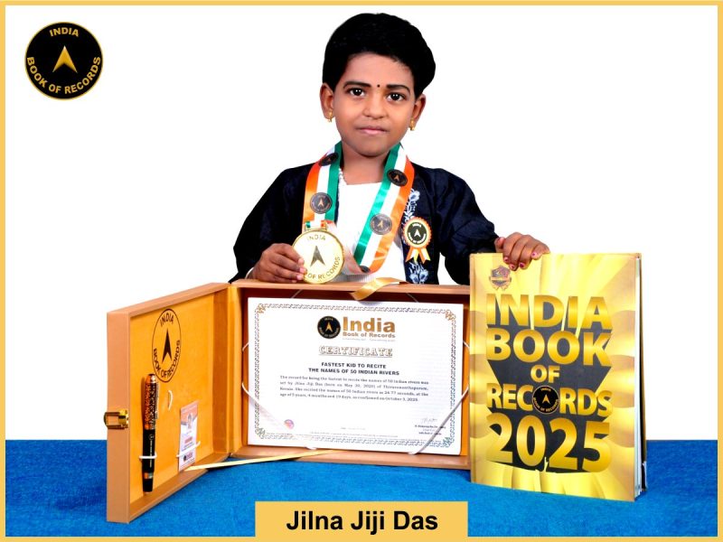 Fastest kid to recite the names of 50 Indian rivers