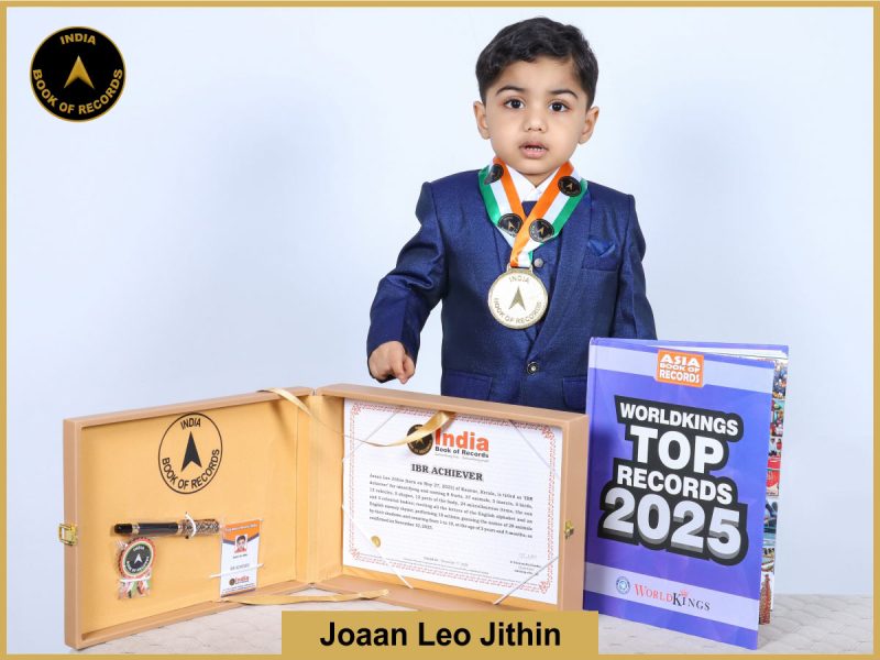 Joaan Leo Jithin - IBR Achiever