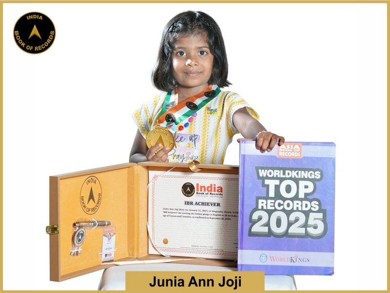 Junia Ann Joji - IBR Achiever