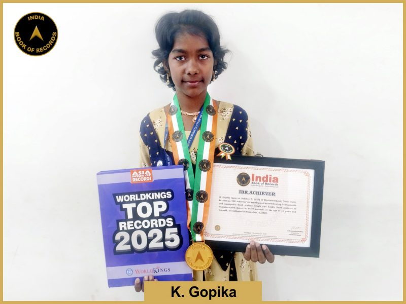 K. Gopika - IBR Achiever