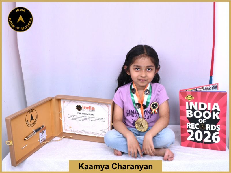 Kaamya Charanyan - IBR Achiever