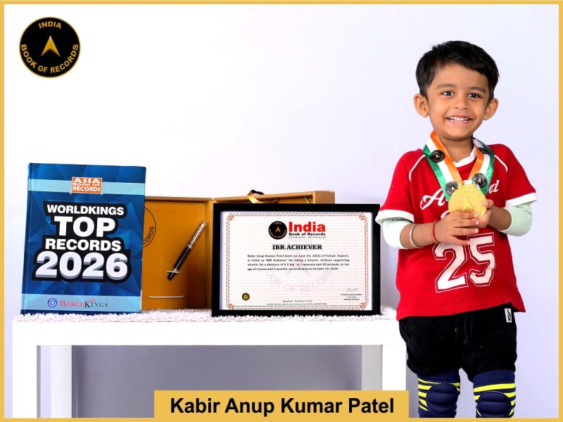 Kabir Anup Kumar Patel - IBR Achiever