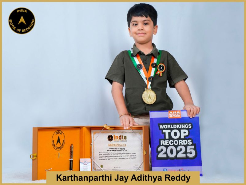 Fastest kid to recite odd numbers from 1 to 100