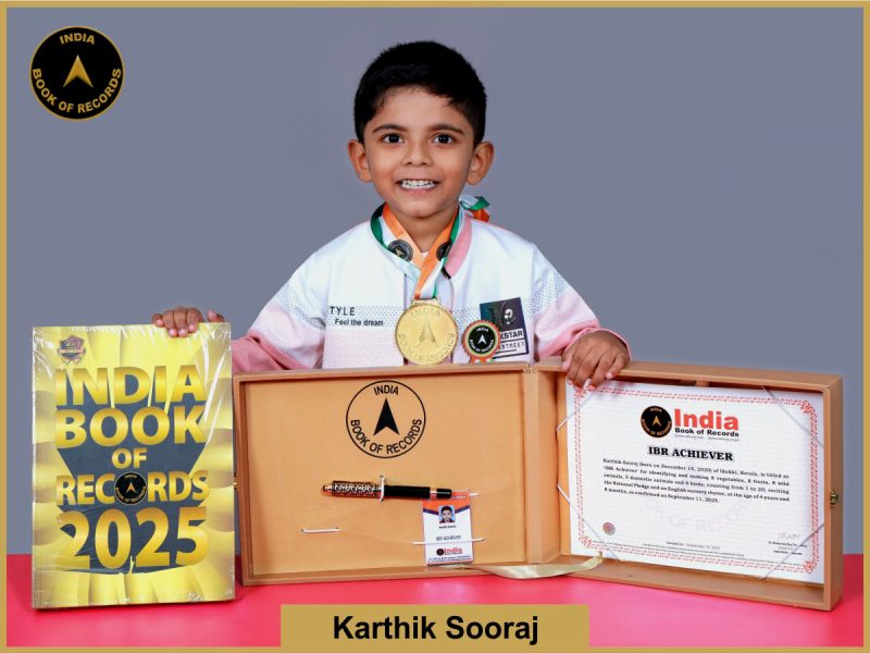 Karthik Sooraj - IBR Achiever