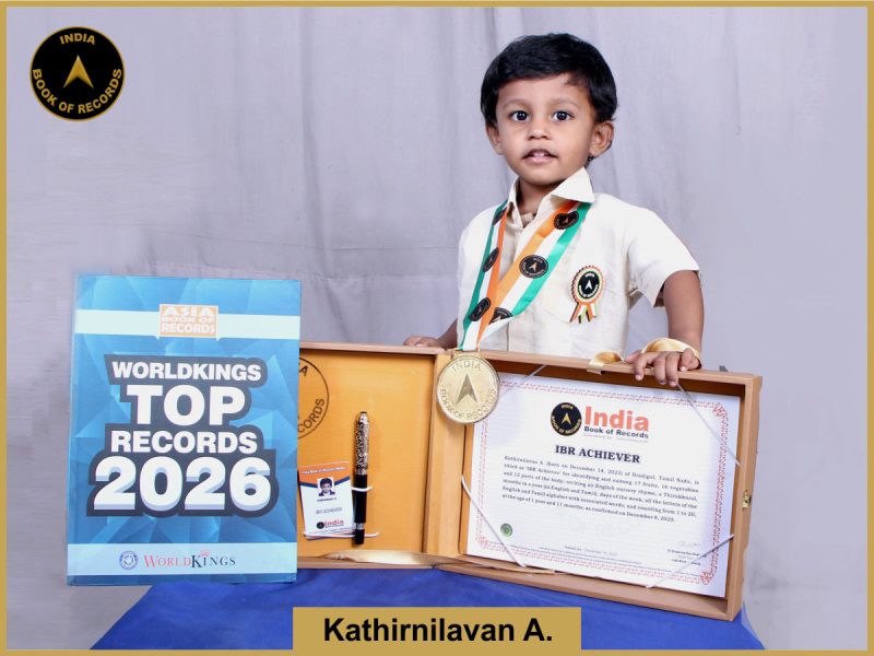 Kathirnilavan A. - IBR Achiever