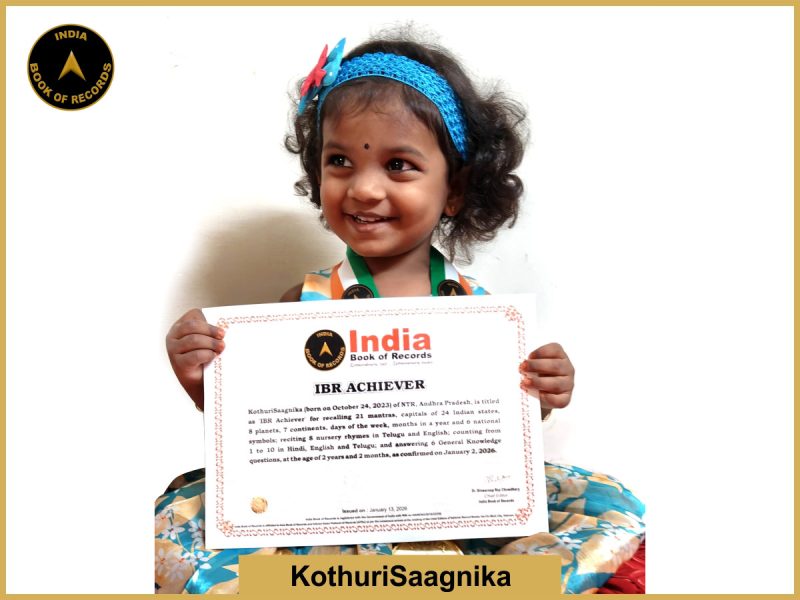 KothuriSaagnika - IBR Achiever