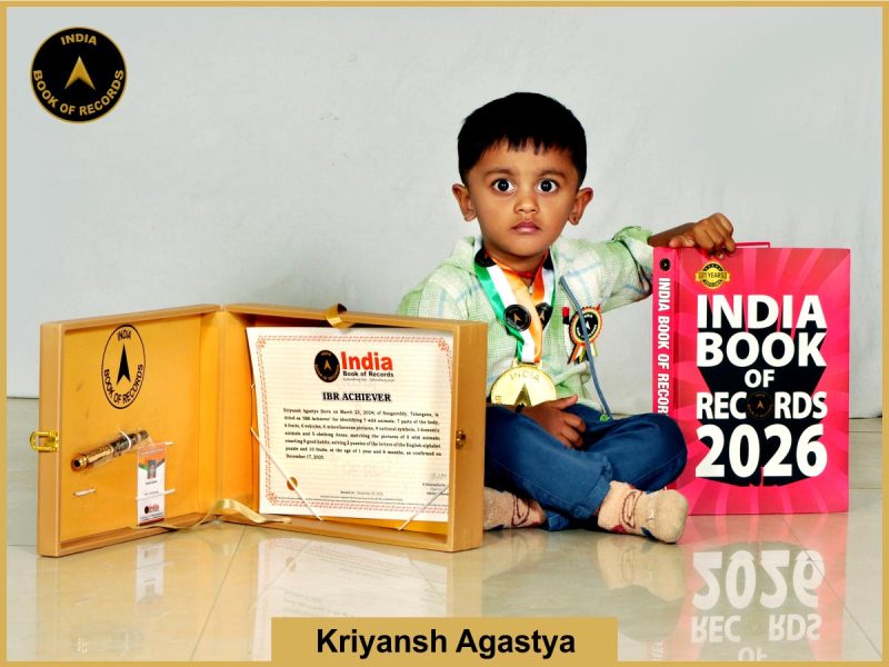 Kriyansh Agastya - IBR Achiever