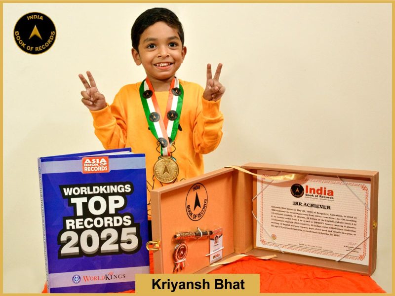 Kriyansh Bhat - IBR Achiever