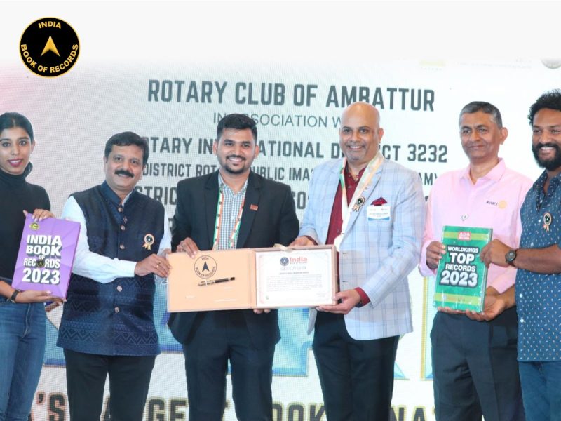 LARGEST BOOK DONATION DRIVE