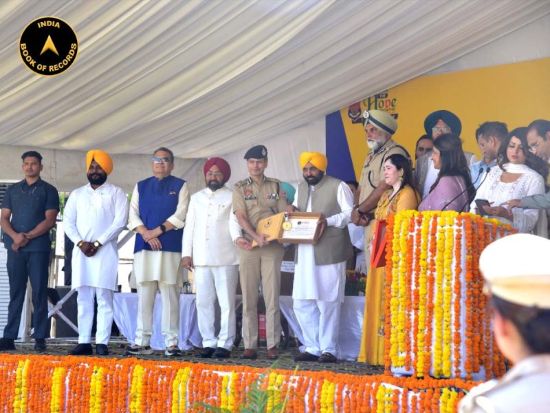 LARGEST CONGREGATION AND WALKATHON BY STUDENTS TO PRAY FOR DRUG FREE PUNJAB