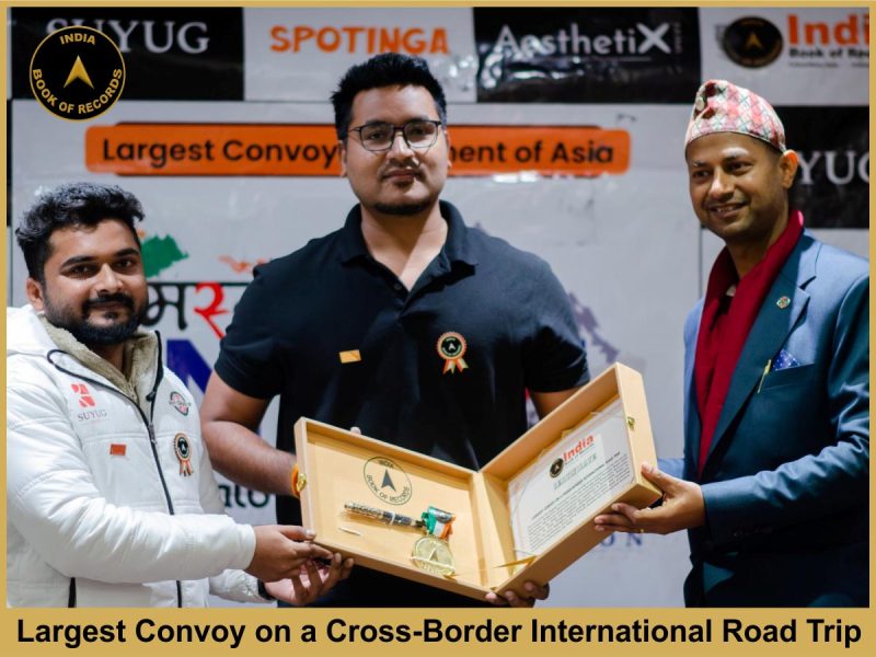 Largest Convoy on a Cross-Border International Road Trip
