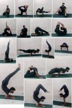 Longest Duration to Hold Salamba Sirsasana Konasana Yoga Pose 2