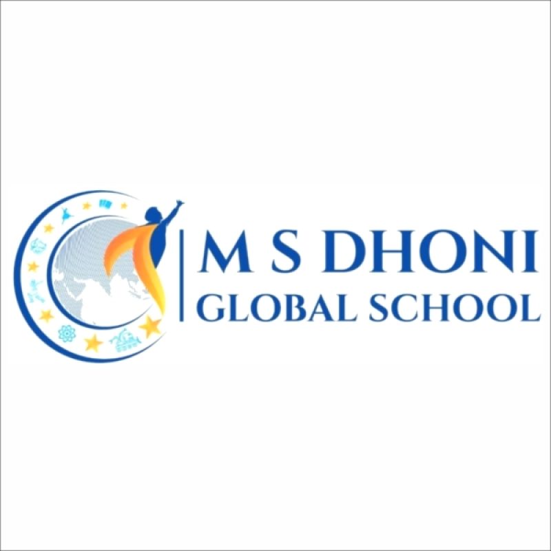M S Dhoni Global School - Logo