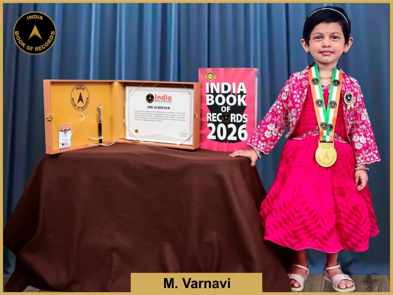 Image of M. Varnavi with IBR Achiever certificate.