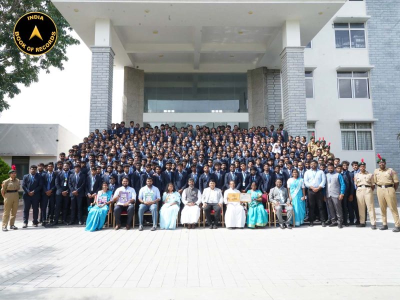 MAXIMUM STUDENTS CHANTED A SLOGAN IN DIFFERENT LANGUAGES TOGETHER AT THE SAME VENUE