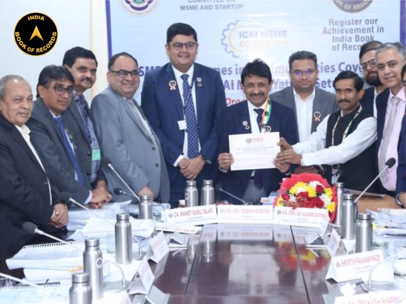 MSME Programmes in Maximum Cities Covered during ICAI MSME Yatra & Setu